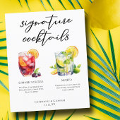 サングリアもじとうシグネチャーカクテルカスタムメニュー