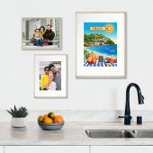 サングリアインスペイン編集可能図解入りの、写真付きの休暇 ポスター