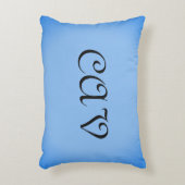 サングリアコーンフラワーブルー アクセントクッション (正面(垂直))