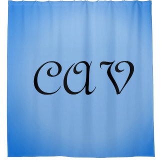 サングリアコーンフラワーブルー シャワーカーテン