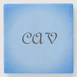 サングリアコーンフラワーブルー ストーンコースター