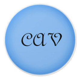 サングリアコーンフラワーブルー セラミックノブ