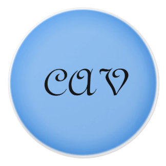 サングリアコーンフラワーブルー セラミックノブ