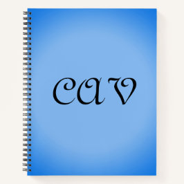 サングリアコーンフラワーブルー ノートブック