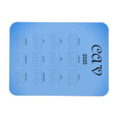 サングリアコーンフラワーブルー マグネット (横)