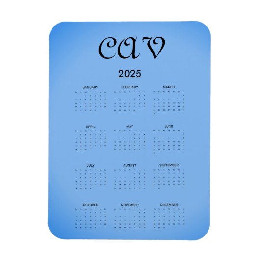 サングリアコーンフラワーブルー マグネット (縦)