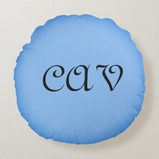 サングリアコーンフラワーブルー ラウンドクッション