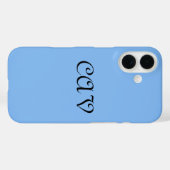 サングリアコーンフラワーブルー Case-Mate iPhoneケース (裏面 (横))