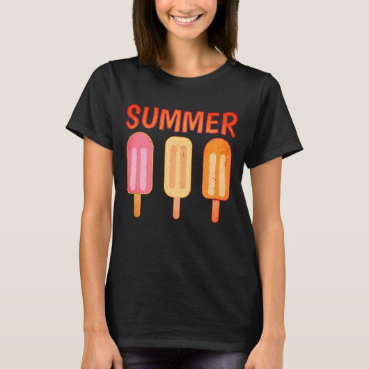 サングリアサマーポップシクル   Tシャツ (正面)