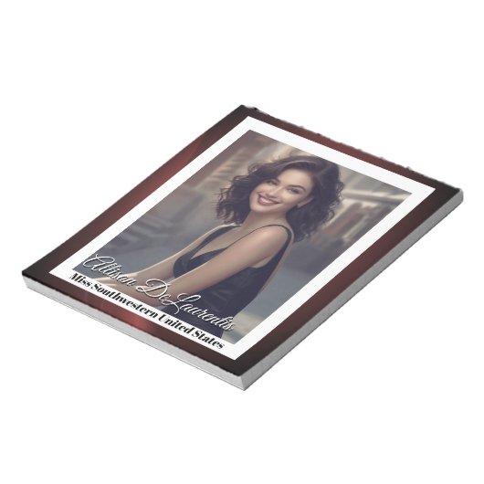 サングリアシャインページャントオートグラフパッド ノートパッド (回転)