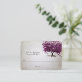 サングリアハートリーフツリーテーブル座席表 プレイスカード (スタンド正面)