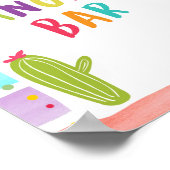 サングリアバードリンクサクタスフィエスタパーティーテーブルサイン ポスター (角)