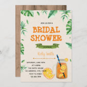 サングリアパーティーテーマ招待 招待状 (正面/裏面)