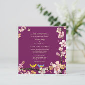 サングリアラブバードロマンティックフローラズ 招待状 (スタンド正面)