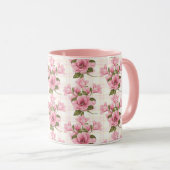 サングリアレモナイドパンチプレイド マグカップ (正面右)