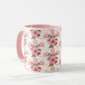 サングリアレモナイドパンチプレイド マグカップ (正面左)