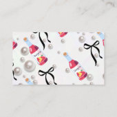 サングリアワインラッフルブライダルシャワーエンクロージャカード エンクロージャーカード (裏面)