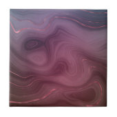 サングリア層 | Moody Pink and Purple Luxe Agate タイル (正面)