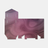 サングリア層 | Moody Pink and Purple Luxe Agate フェイバーボックス (折り畳みなし)