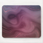 サングリア層 | Moody Pink and Purple Luxe Agate マウスパッド (正面)