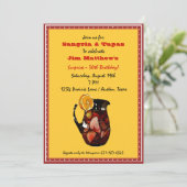 サングリア招待状 招待状 (スタンド正面)