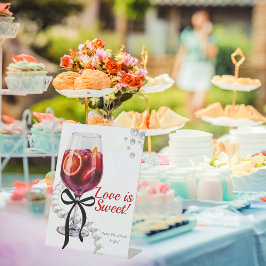 サングリア&サス「愛は甘い」ペデスタルサイン 台座サイン