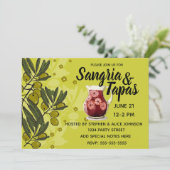 サングリア&タパスパーティー 招待状 (スタンド正面)