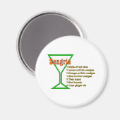 サングリア マグネット (正面/裏面)