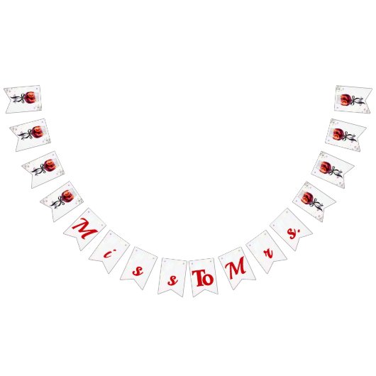 サングリア・ミスからミセスへ バンティングフラッグ (全)