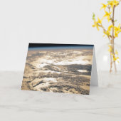 サングリントが大西洋を海 カード (黄色い花)