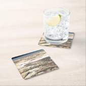 サングリントが大西洋を海 スクエアペーパーコースター (インサイチュ)