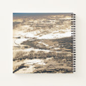 サングリントが大西洋を海 ノートブック (裏面)