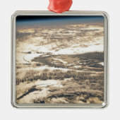 サングリントが大西洋を海 メタルオーナメント (正面)