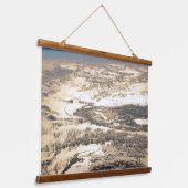 サングリントが大西洋を海 吊り下げ型タペストリー (傾斜あり)