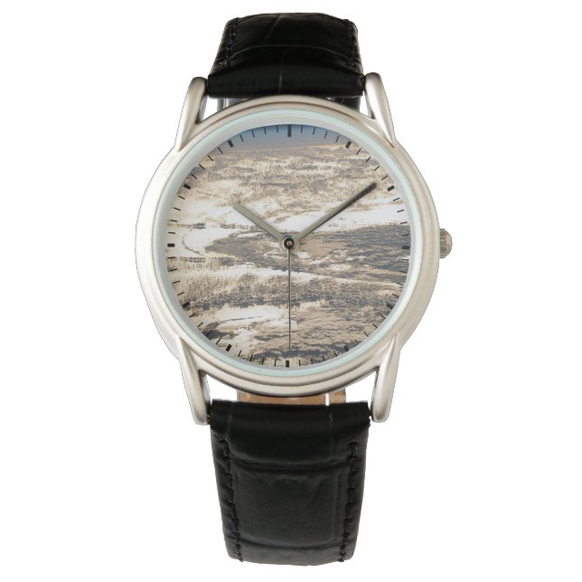 サングリントが大西洋を海 腕時計 (正面)