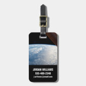 サングリントが太平洋の水を海する ラゲッジタグ (正面縦)