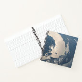 サングリントビームスオフミシガン湖 ノートブック (内部)