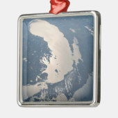 サングリントビームスオフミシガン湖 メタルオーナメント (左)