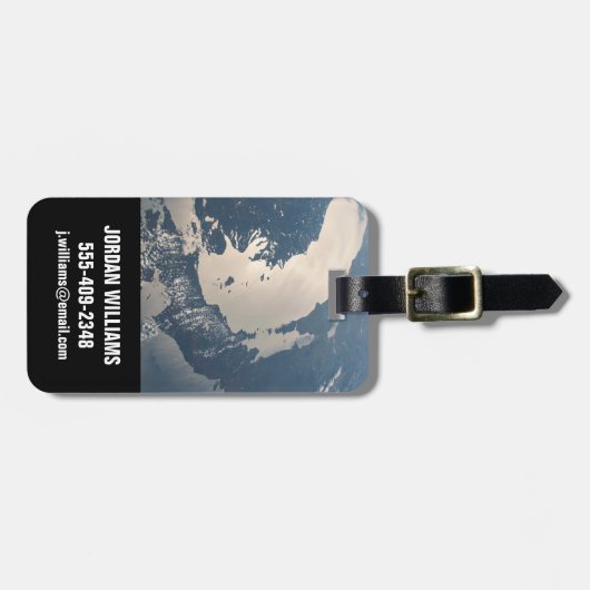 サングリントビームスオフミシガン湖 ラゲッジタグ (正面横)