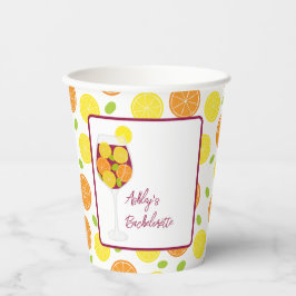 サングリ結婚アの、バチェロレッテ、またはブライダルシャワー 紙コップ