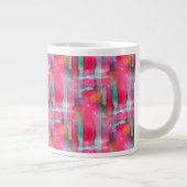 サングレア抽象芸術水色 ジャンボコーヒーマグカップ (右)