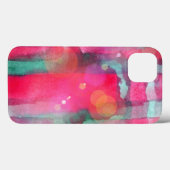 サングレア絵を描抽象芸術水色 Case-Mate iPhoneケース (裏面 (横))