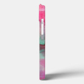 サングレア絵を描抽象芸術水色 Case-Mate iPhoneケース (裏面 / 左)