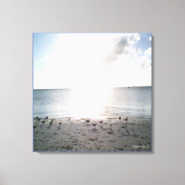 サングローリーアットザビーチ キャンバスプリント