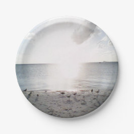 サングローリーアットザビーチ ペーパープレート
