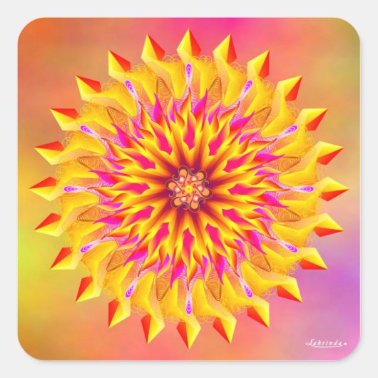 サングローリー スクエアシール (正面)