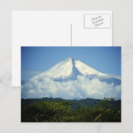 サンケイ火山 ポストカード (正面/裏面)