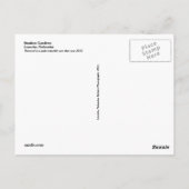 サンケンガーデンズピンクのスイレン#90N 090 ポストカード (裏面)