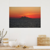 サンゲアンApiサンセット ポスター (キッチン)