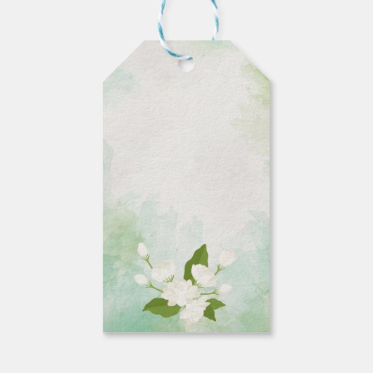 サンゲエメンディ結婚インディアンパーソナライズされたズ ギフトタグ (裏面)